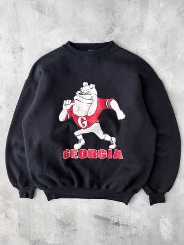 University of Georgia Sweatshirt 90's - Large