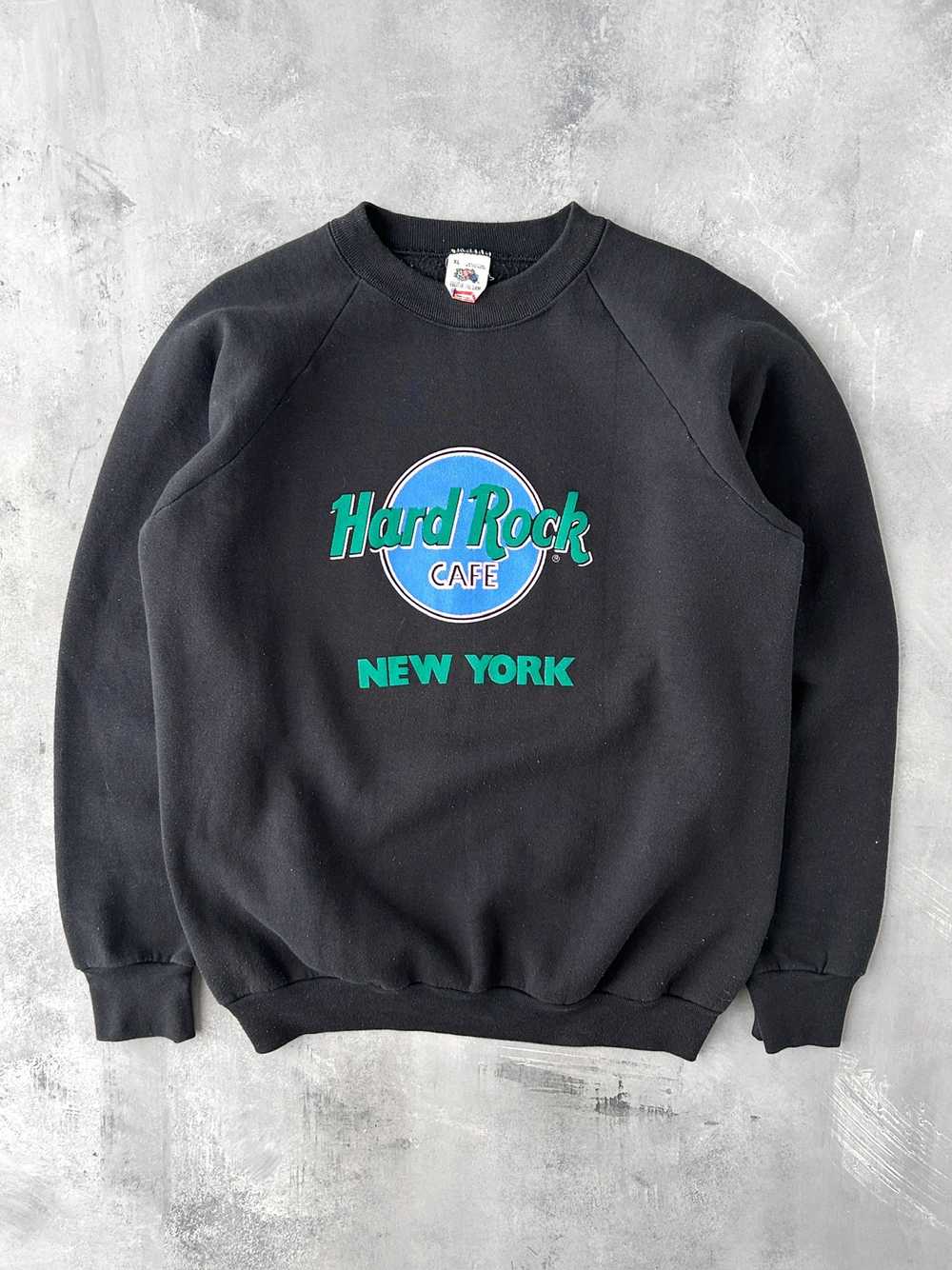 Hard Rock Cafe New York Sweatshirt 90's - Large - image 1