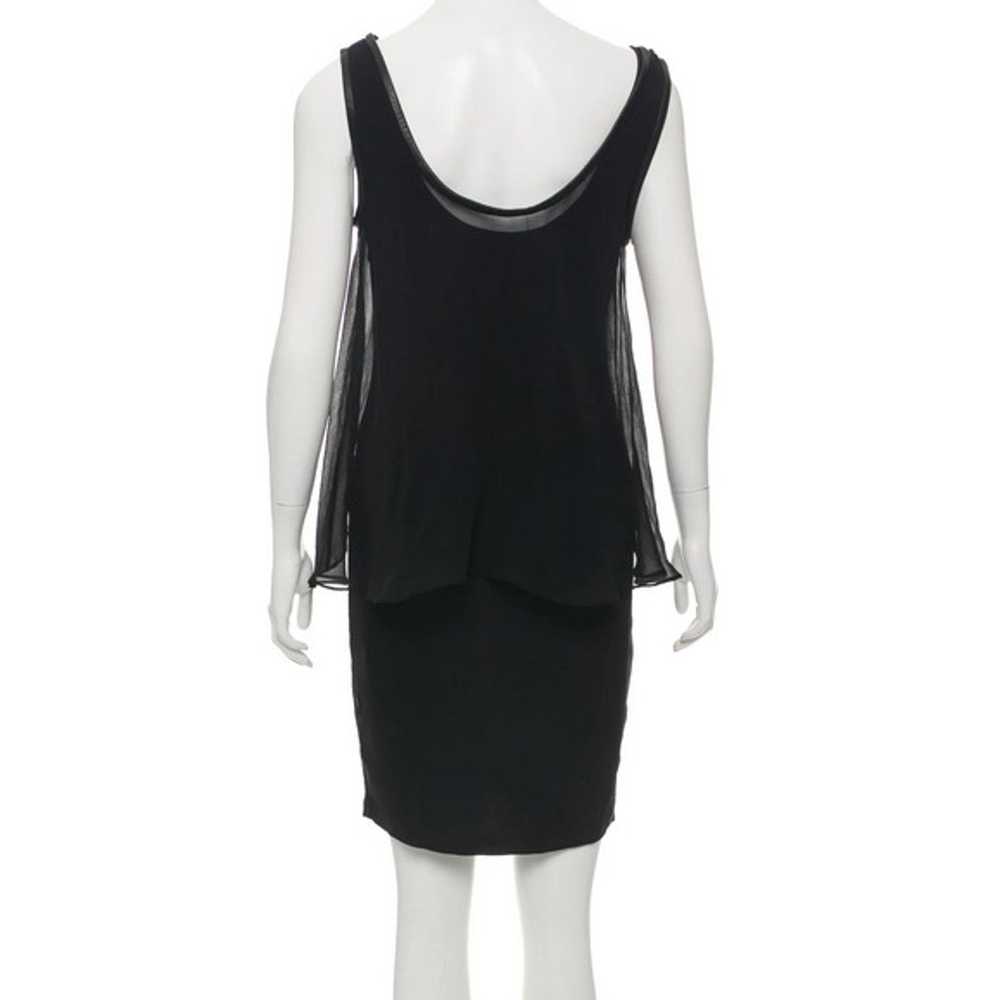 Elizabeth and James Leather-Trimme d Layered Dres… - image 2