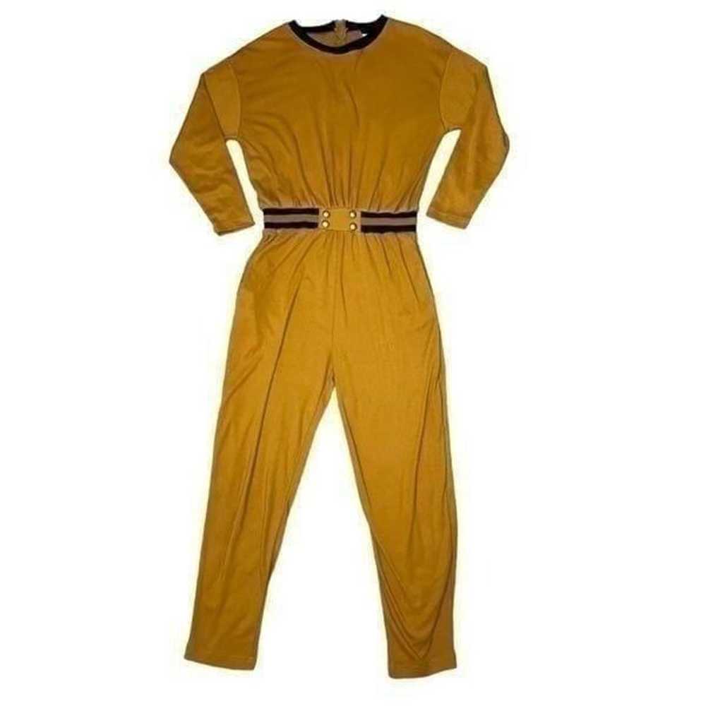 Vintage Adolfo II long-Sleeve Jumpsuit - Women’s S - image 1