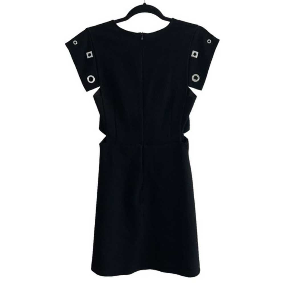 Sandro Rajan Black Grommet Cut Out Dress SIZE SAN… - image 6