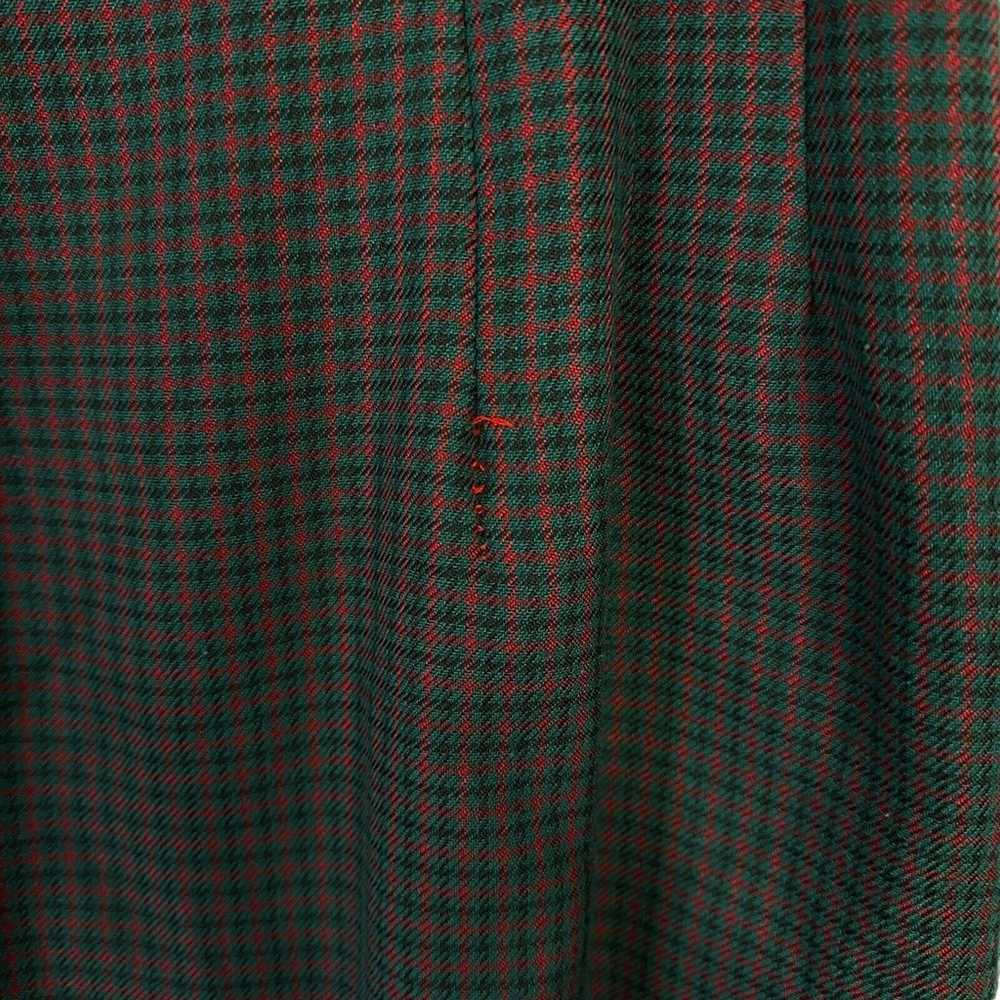 Vintage 90's La Belle Green Plaid Clueless Suit B… - image 3