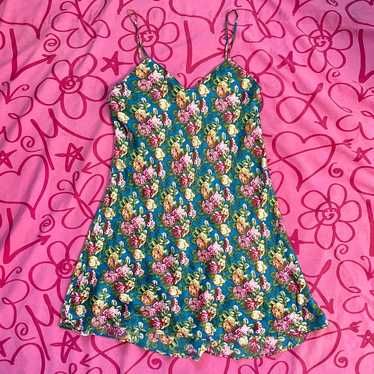 Vintage Victoria’s Secret Floral Silk Slip Dress