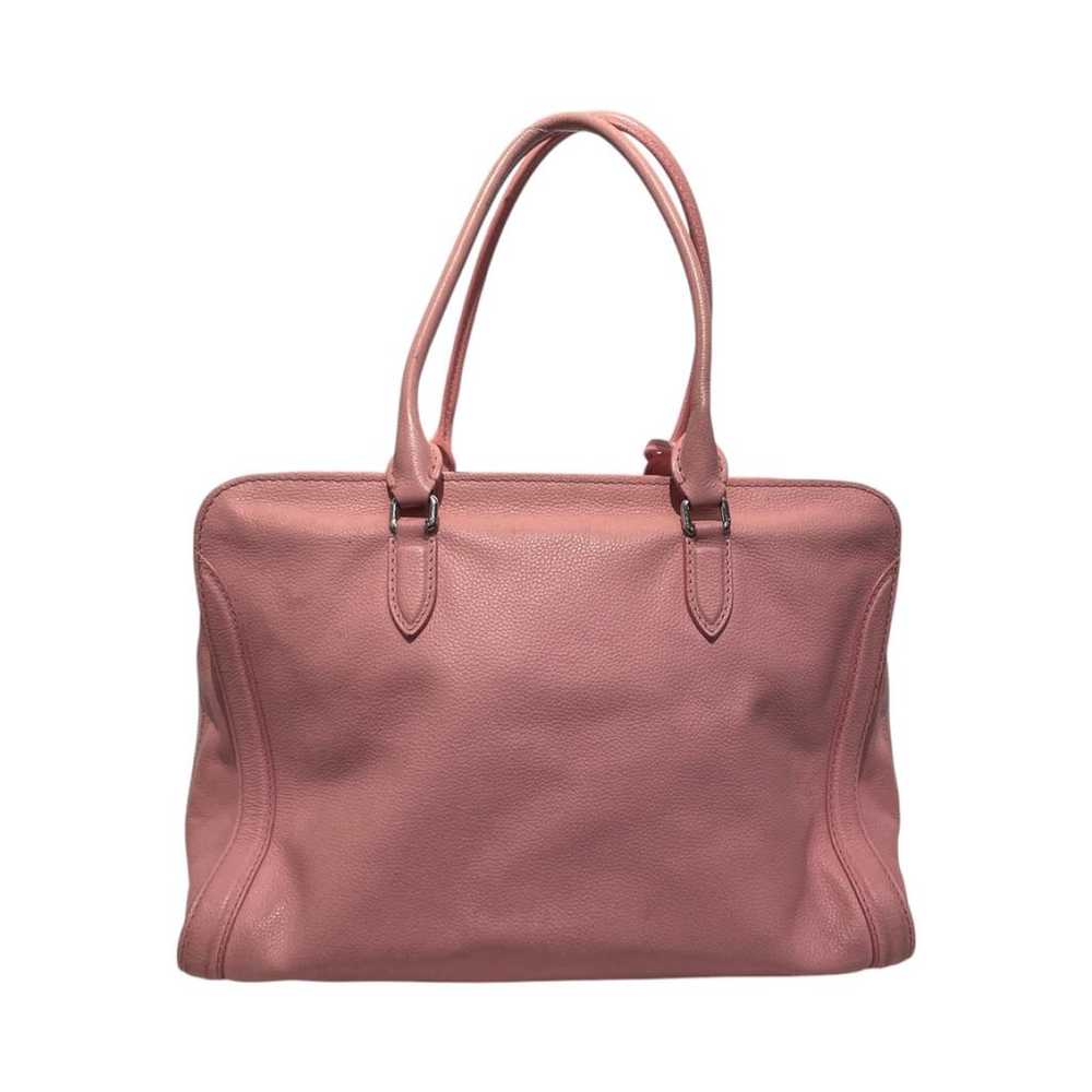 Alexander McQueen Zippé leather tote - image 2