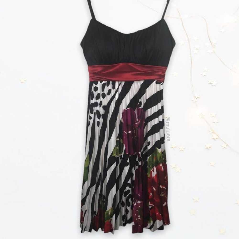 B. Darlin Y2k Style Zebra Animal Print & Floral S… - image 3