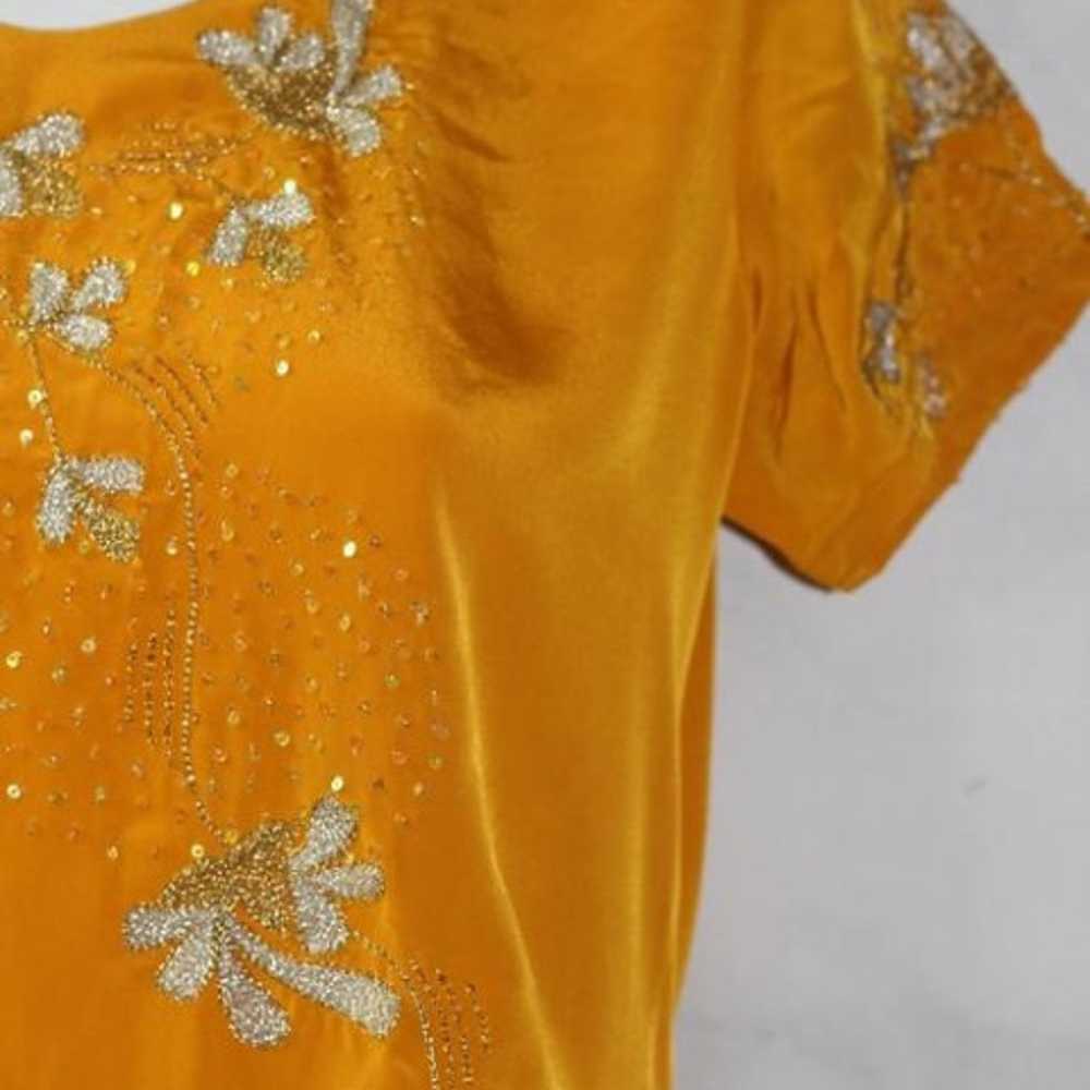 Handmade Mustard Yellow Dress (XS-S) - image 5