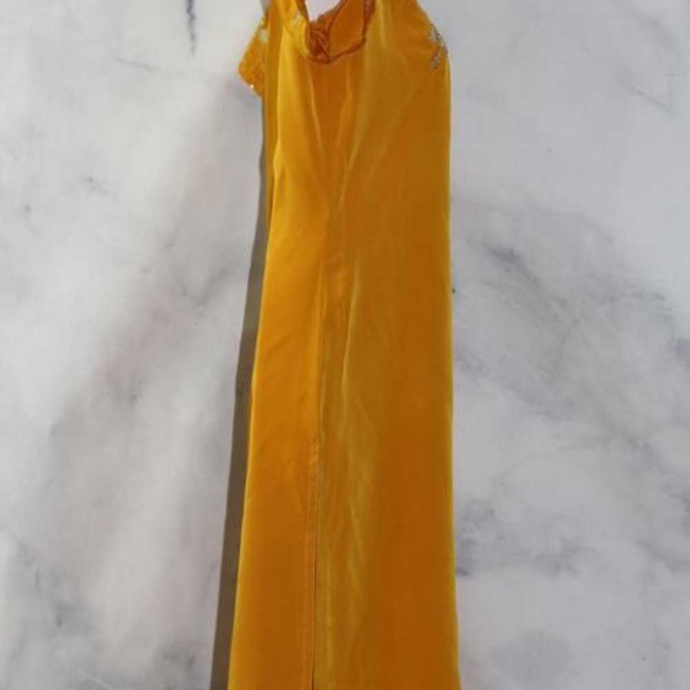 Handmade Mustard Yellow Dress (XS-S) - image 6