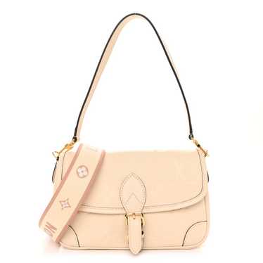 LOUIS VUITTON Empreinte Monogram Giant Diane Cream