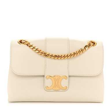 CELINE Supple Calfskin Teen Victoire White - image 1