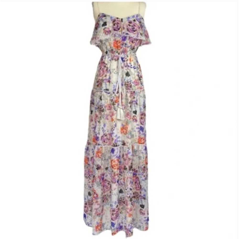 Revolve Likely Rosy Dream Barada Maxi Dress Sz S - image 3