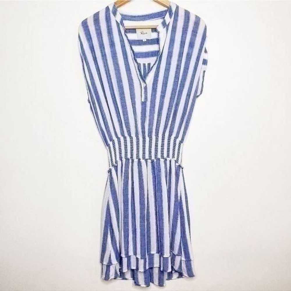 Rails Angelina Pacifica Blue White Stripe Blouson… - image 2