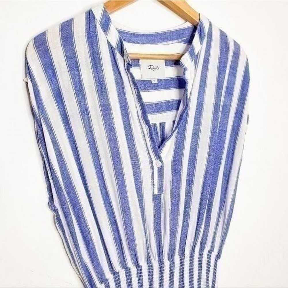 Rails Angelina Pacifica Blue White Stripe Blouson… - image 3