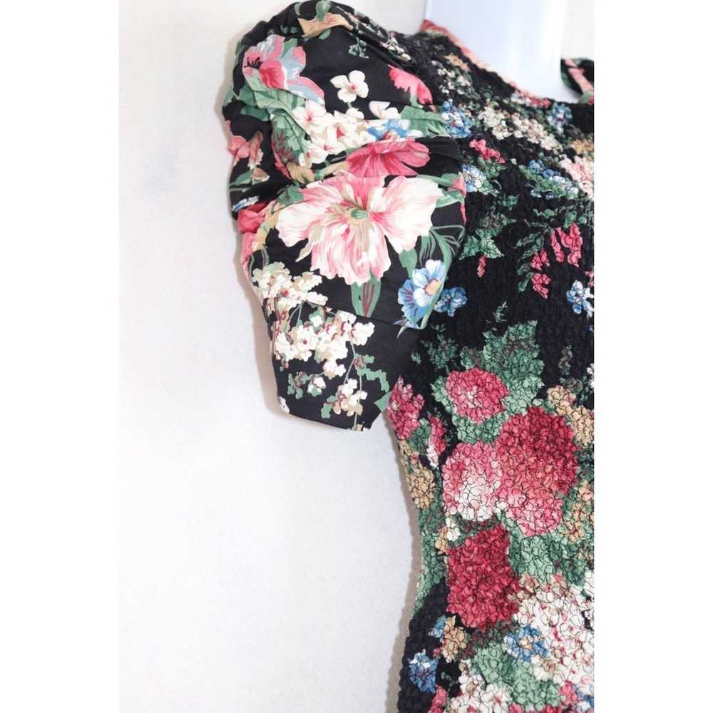 Vintage Opening Night Floral Dress - image 5