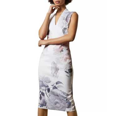 Ted Baker Marah Floral Print Bodycon Dress - image 1