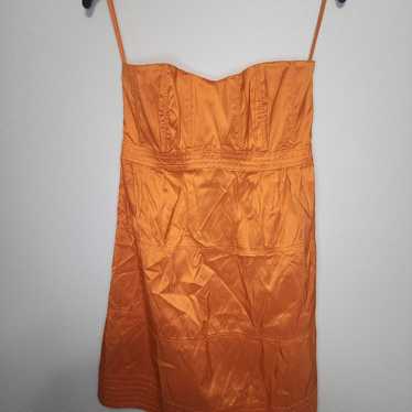 Calypso St. Barth Tangerine silk dress size 6 - image 1