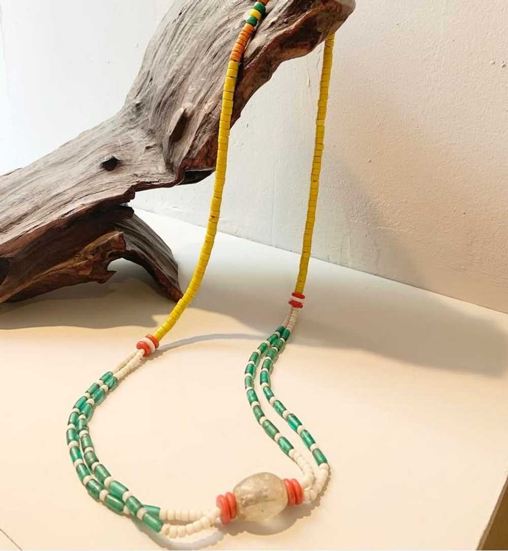 Handmade Beaded necklace from India | Used,… - image 1