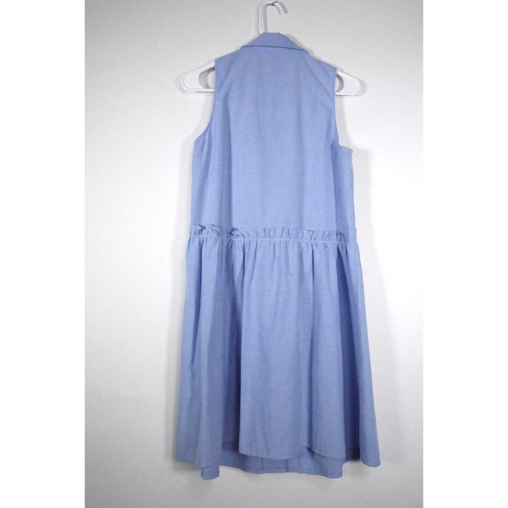 Tuckernuck Dress Womens Small Oxford Blue Sleevel… - image 3