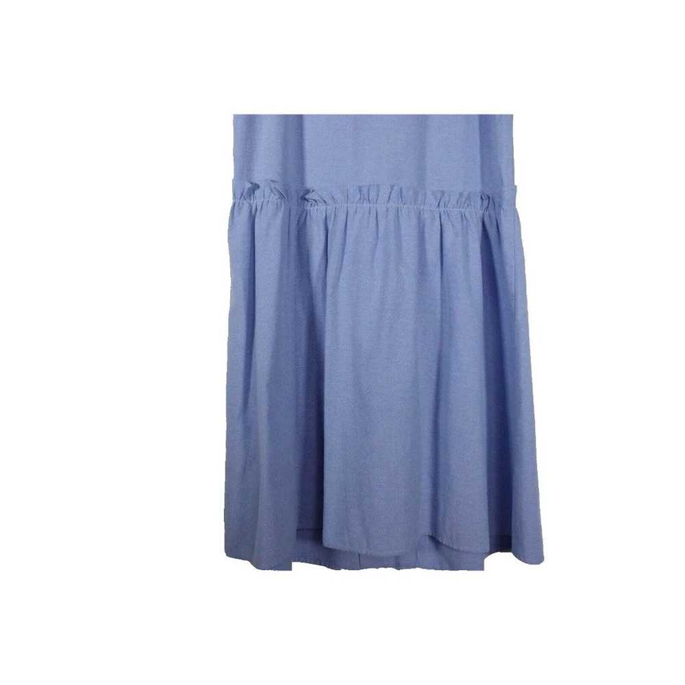 Tuckernuck Dress Womens Small Oxford Blue Sleevel… - image 8