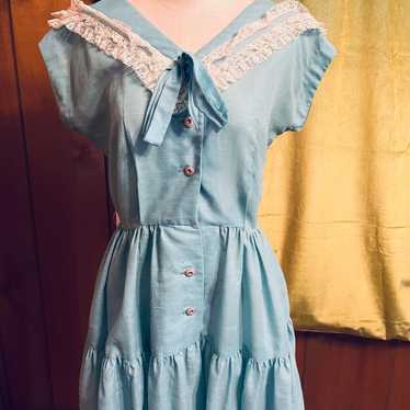 Gorgeous true vintage romantic dress