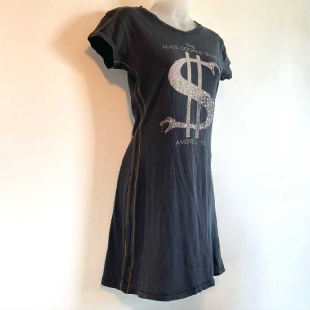 Alice Cooper Embellished Vintage T-Shirt Dress - image 9