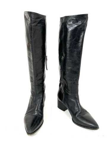 Miu Miu Leather Knee-High Boots