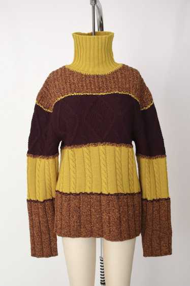 Jean Paul Gaultier Wool Striped Sweater