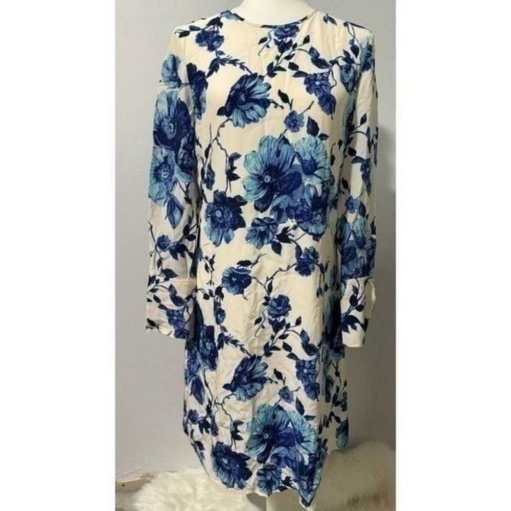 Tory Burch Giovanna Long sleeve Lilly floral 8 10… - image 2