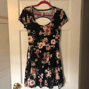 Floral Cutout Dress - image 1