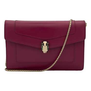 Bvlgari Serpenti leather handbag - image 1