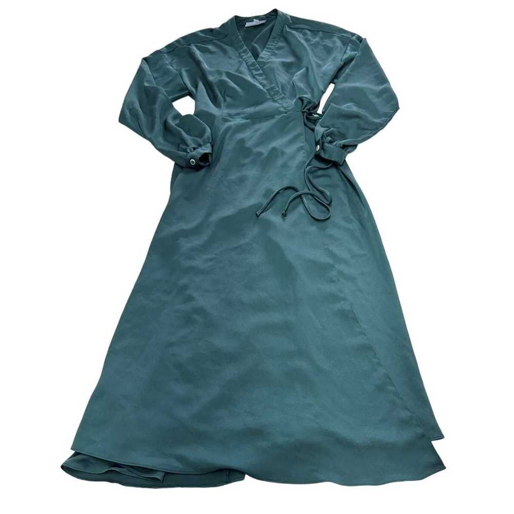 Sipos New York Dress Womens Medium Green Erica Wr… - image 2