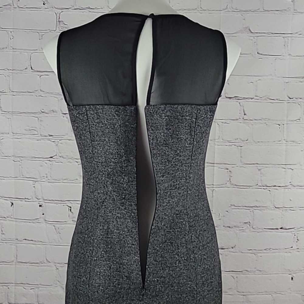 Escada Black and Gray Wool/ Silk Fully Lined Slee… - image 7