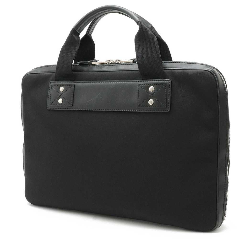 ri60 Gucci Sherry Line Briefcase Business Bag Han… - image 2