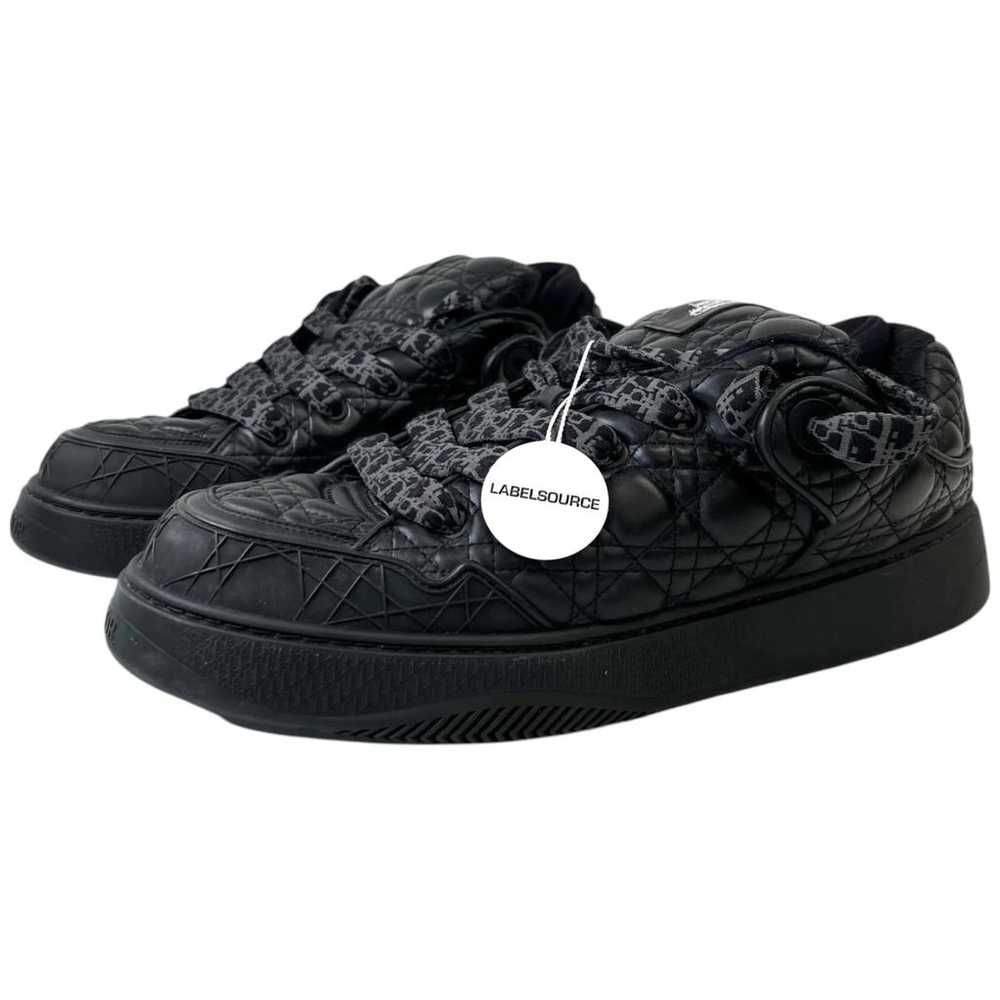 Dior Homme Leather low trainers - image 11