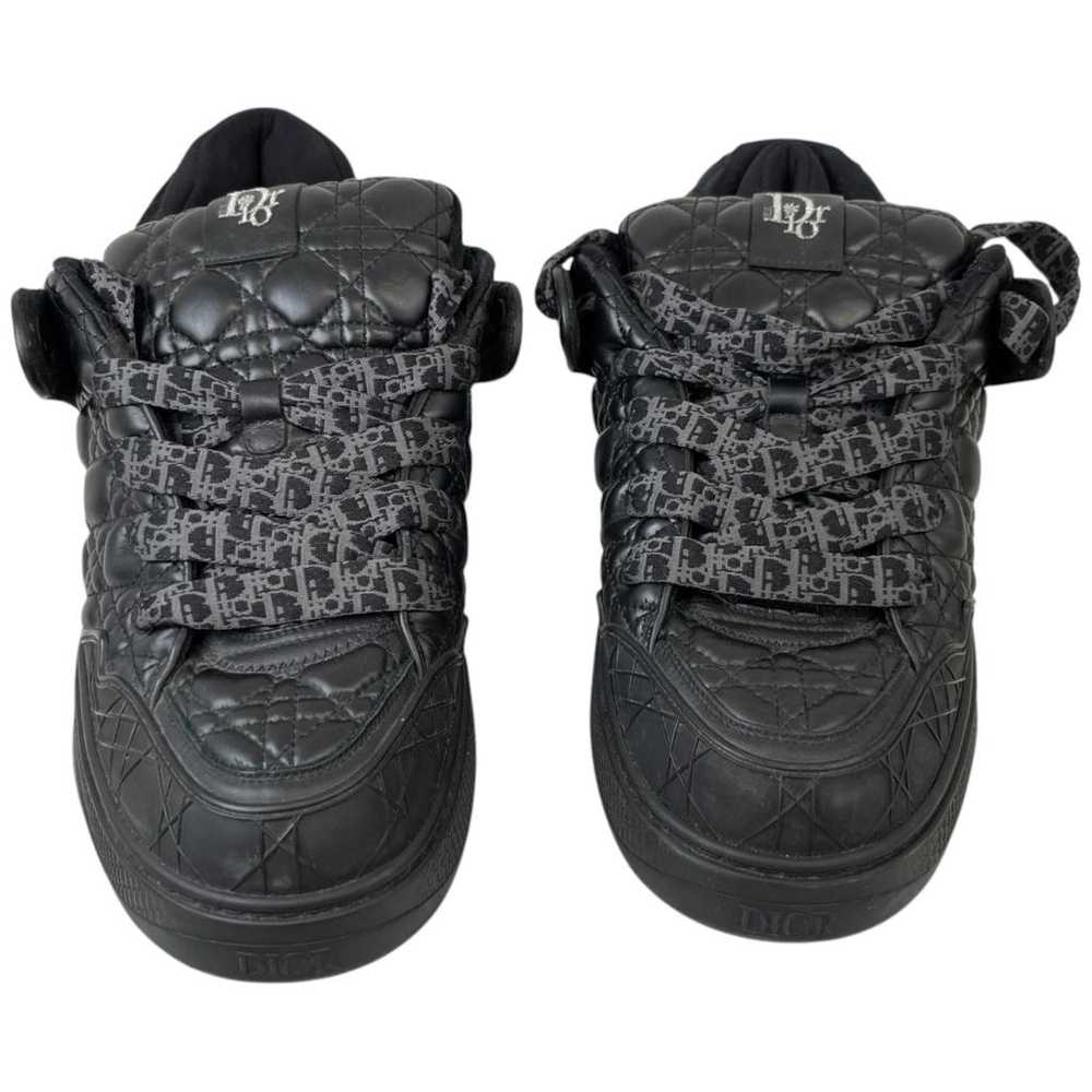 Dior Homme Leather low trainers - image 6