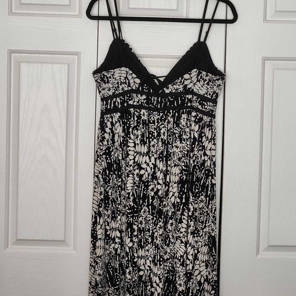 OCOC Women's Sundress Strappy Black and Off-White… - image 8