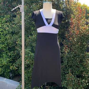 Vintage Speechless Black and White Dress