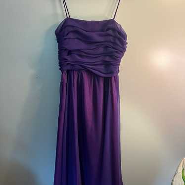 Purple formal dress