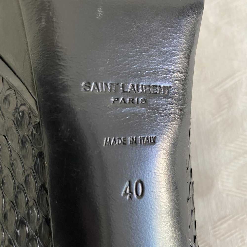 Saint Laurent Leather boots - image 8