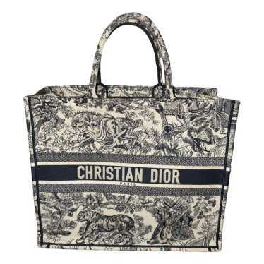 Dior Book Tote cloth tote