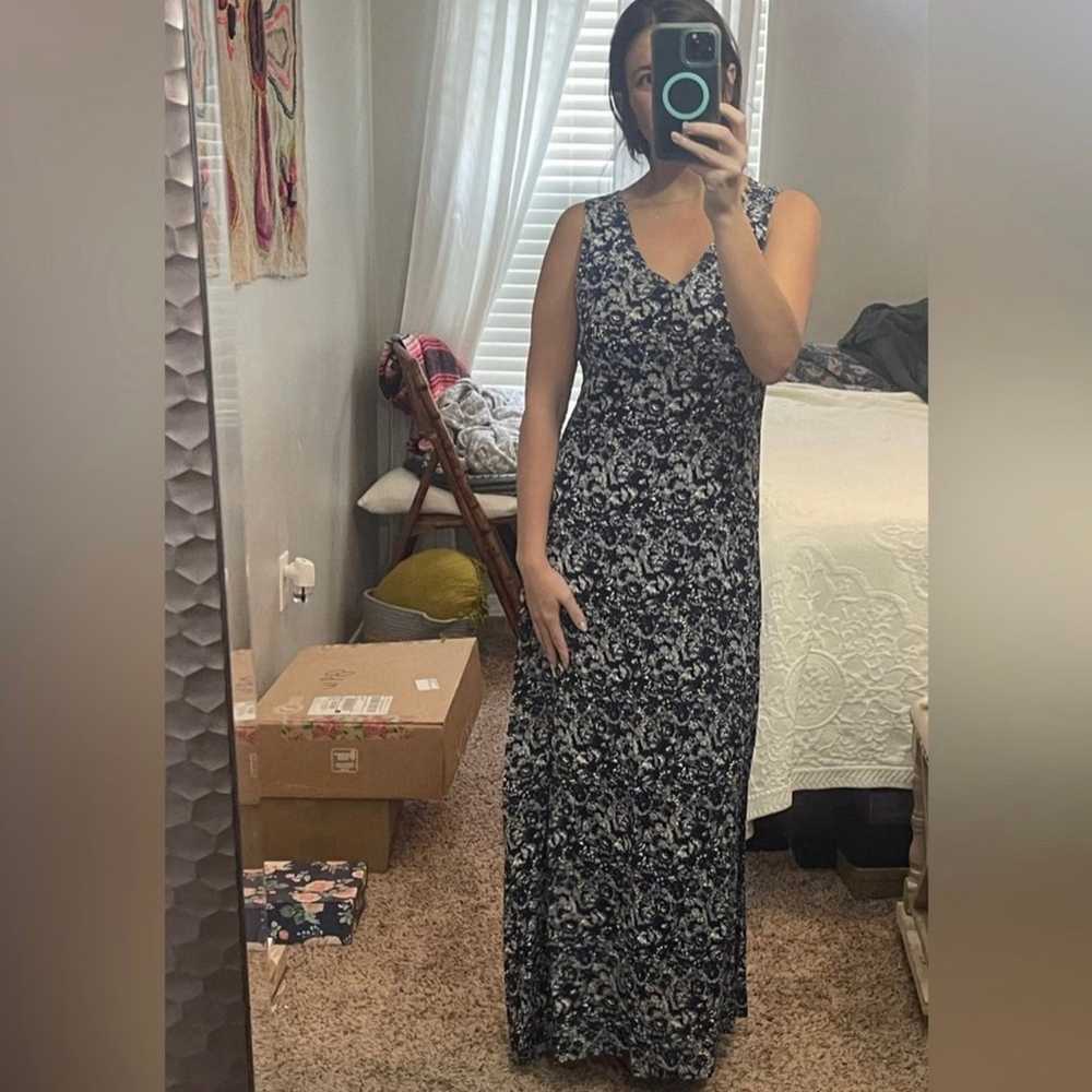 90s Vintage American Eagle floral maxi dress - image 2