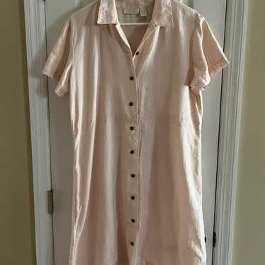 Linen Button Down Dress J. Jill