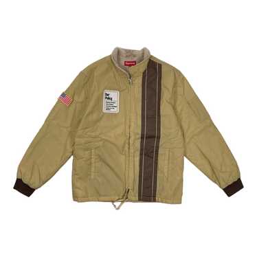 Supreme Pit Crew Jacket Tan - image 1