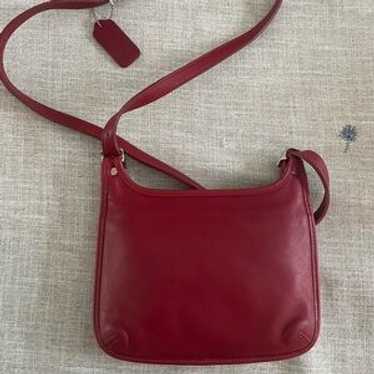 Vintage coach red saddle - Gem
