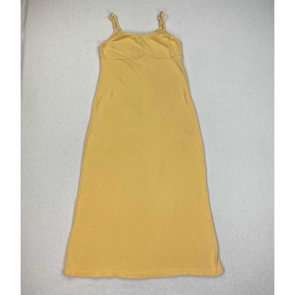 Vintage American Eagle Dress Size Medium Yellow S… - image 1