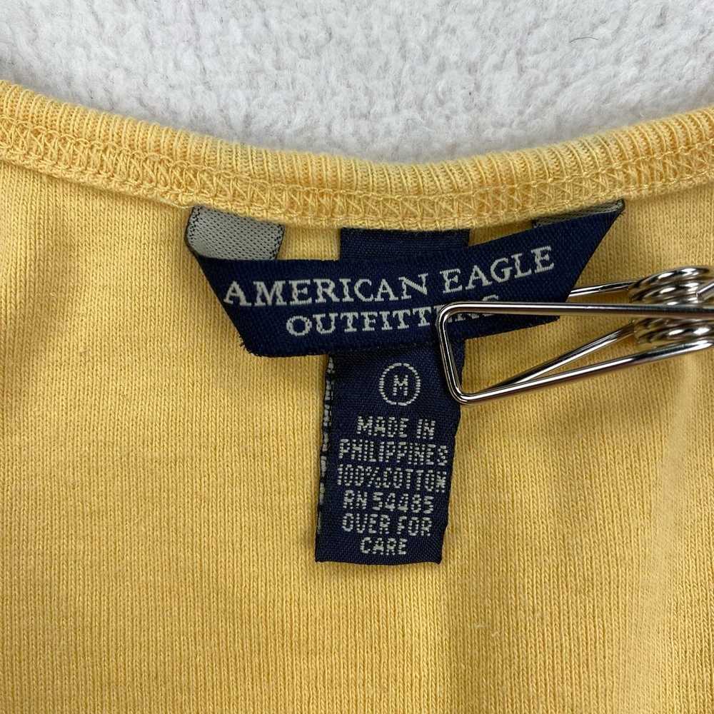 Vintage American Eagle Dress Size Medium Yellow S… - image 3