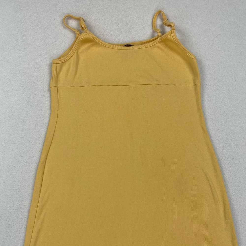 Vintage American Eagle Dress Size Medium Yellow S… - image 9