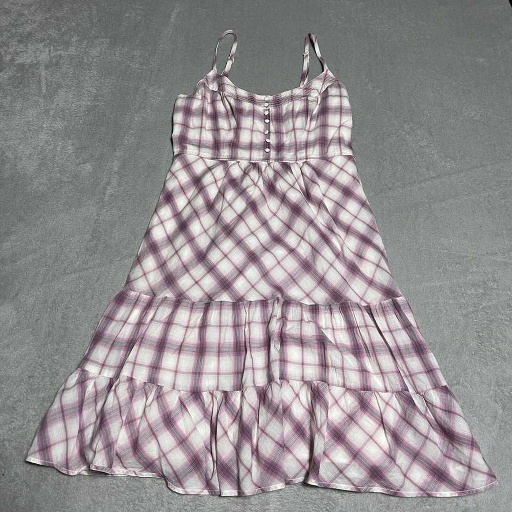 Y2K Vintage American Eagle Cami Dress Womens 8 Pl… - image 1