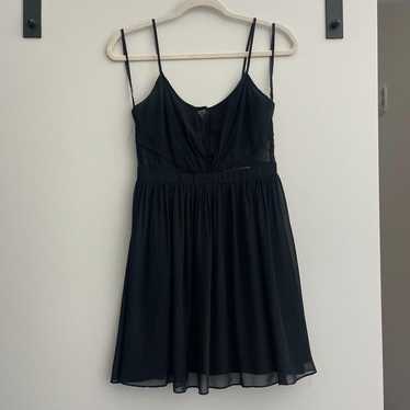 Black Vintage Babydoll Dress