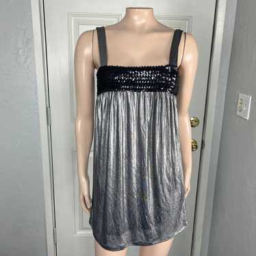 Vintage Y2K Wet Seal dress Medium Sequin Party Me… - image 1