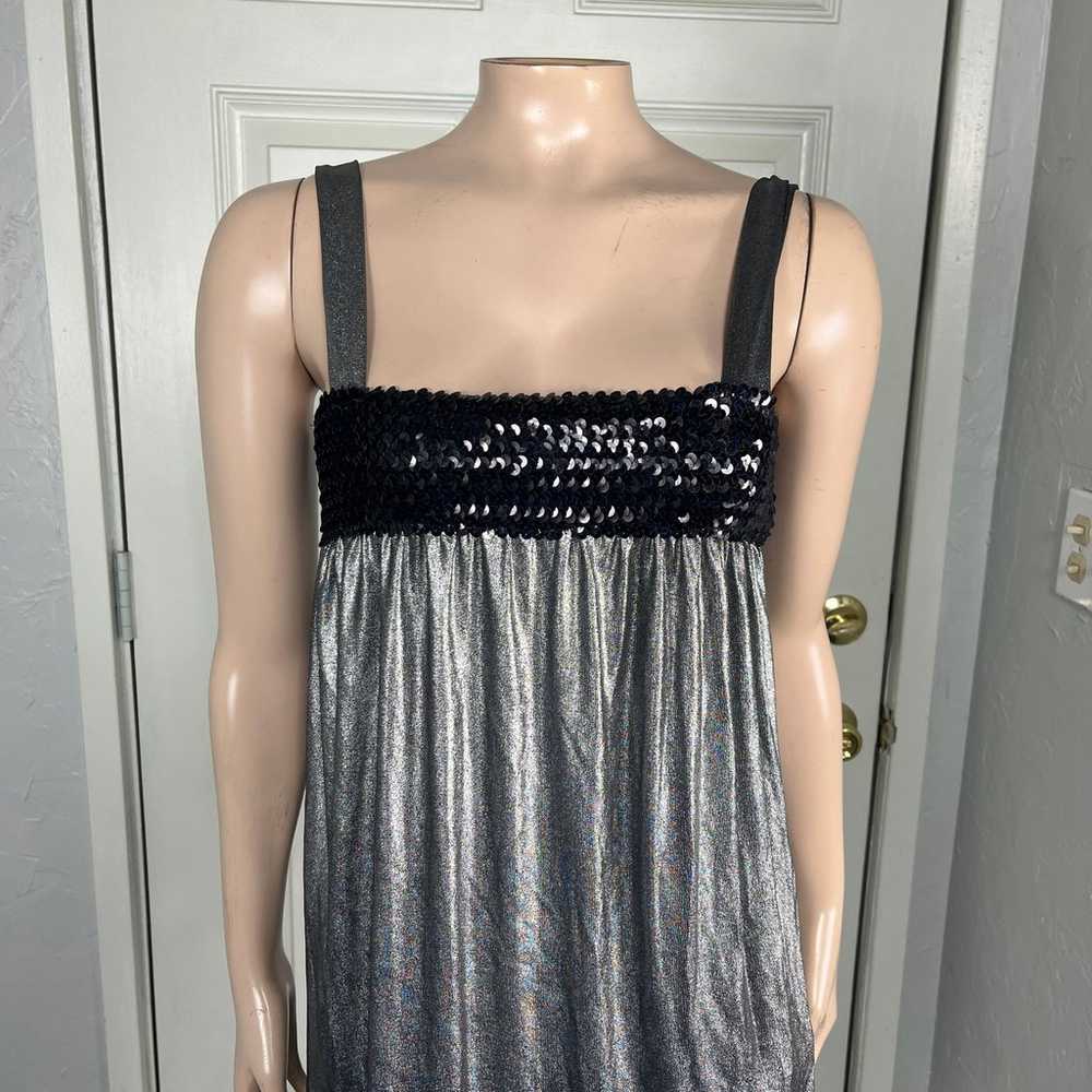 Vintage Y2K Wet Seal dress Medium Sequin Party Me… - image 2